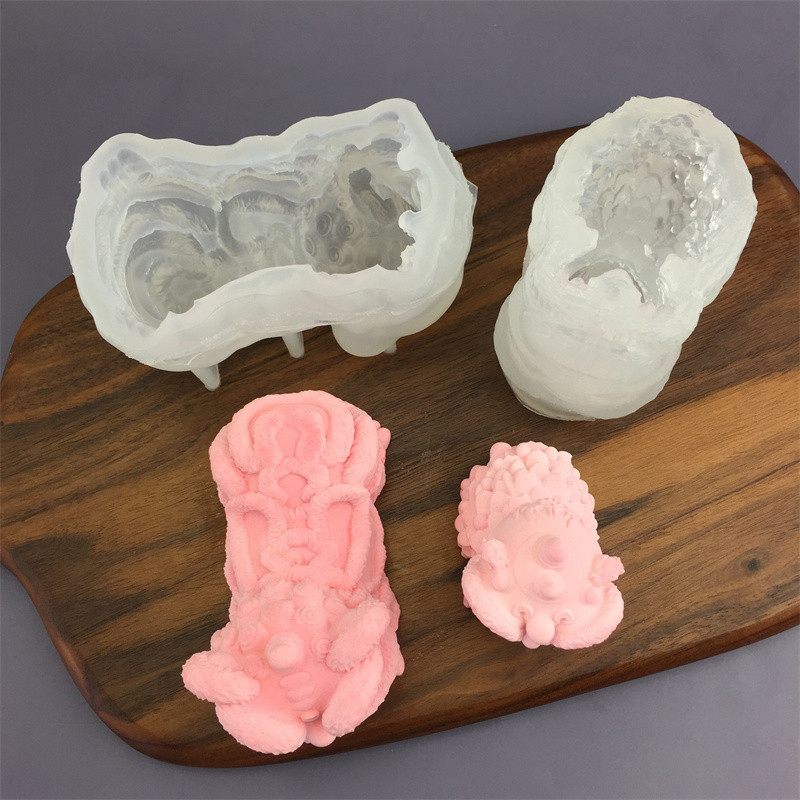 3D Phong Cách Trung Hoa Thức Tỉnh Sư Tử Mousse Bánh Khuôn Silicon, Tráng Miệng Custard Chocolate Trang Trí, Xà Phòng Handmade, Cảm Ứng Nến, Hương Liệu Thạch Cao, DIY