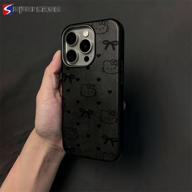 Ốp Điện Thoại Nơ Mèo Kitty Dễ Thương Cho Xiaomi 15 Pro 14T Pro Poco F3 Mi 11 Lite 11X Pro 5G 4G Vỏ Da Thời Trang Ốp Lưng Mềm Chống Sốc