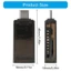 Btsg USB C Bộ chuyển đổi thẻ nhớ Trình điều khiển truyền dữ liệu nhanh Cần đầu đọc thẻ nhớ Tương thích cho nhiều thiết bị