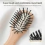 Lược Massage FAVORITEGOODS, Lược Đệm Không Khí Mini Chống Tĩnh Điện, Lược Chải Tóc Bằng Gỗ Di Động Để Massage Da Đầu Kinh Tuyến