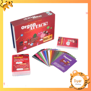 Boardgame Organ Attack - Tấn Công Cơ Thể Đối Thủ Tigar 2-6590