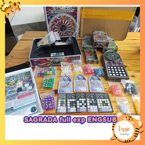 Boardgame Sagrada lắp ghép xí ngầu rất hay Engsub Tigar