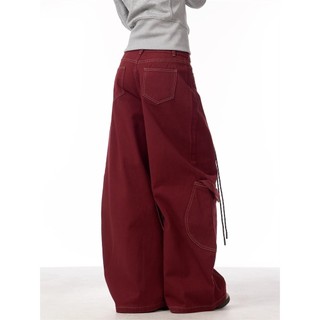 Quần jean nam GKSSS Thương hiệu hợp thời trang Mỹ, rèm rộng, quần jean scimitar phong cách trung tính chất lượng cao
