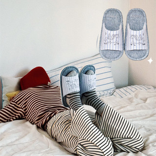 Xixitiao Dép Đi Trong Nhà Bằng Cotton Và Lanh Dành Cho Nữ, Kiểu Dáng Giản Dị, Thiết Kế Hình Ngựa Con