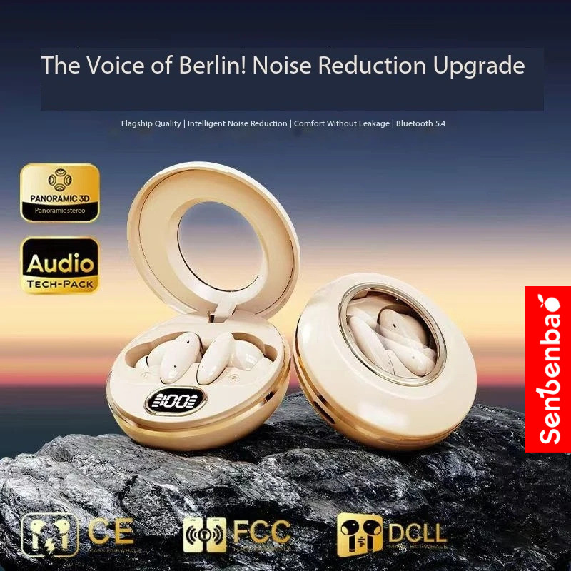 Senbenbao Original SJ7 Tai Nghe Bluetooth Khử Tiếng Ồn Tai Nghe Không Dây HiFi Music HD Gọi Có Micro Bluetooth 5.4