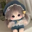 【Bingo】Búp bê cotton 20cm, búp bê mặc đồ dễ thương, đồ chơi có bộ xương [1 váy trượt ngẫu nhiên] búp bê có tóc, quà sinh nhật (0270-7)