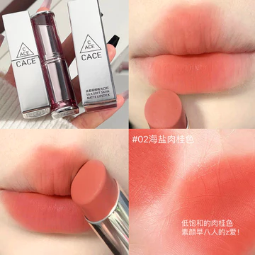 Quế Chống Thấm Nước Khỏa Thân Mờ Son Môi Bạc Ống Lâu Dài Son Môi Gợi Cảm Đỏ Hồng Nhung Son Môi Trang Điểm Mỹ Phẩm Batom