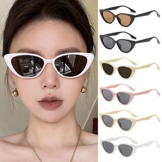 Kính râm mắt mèo thời trang cá tính dành cho nữ Kính râm màu đen cổ điển