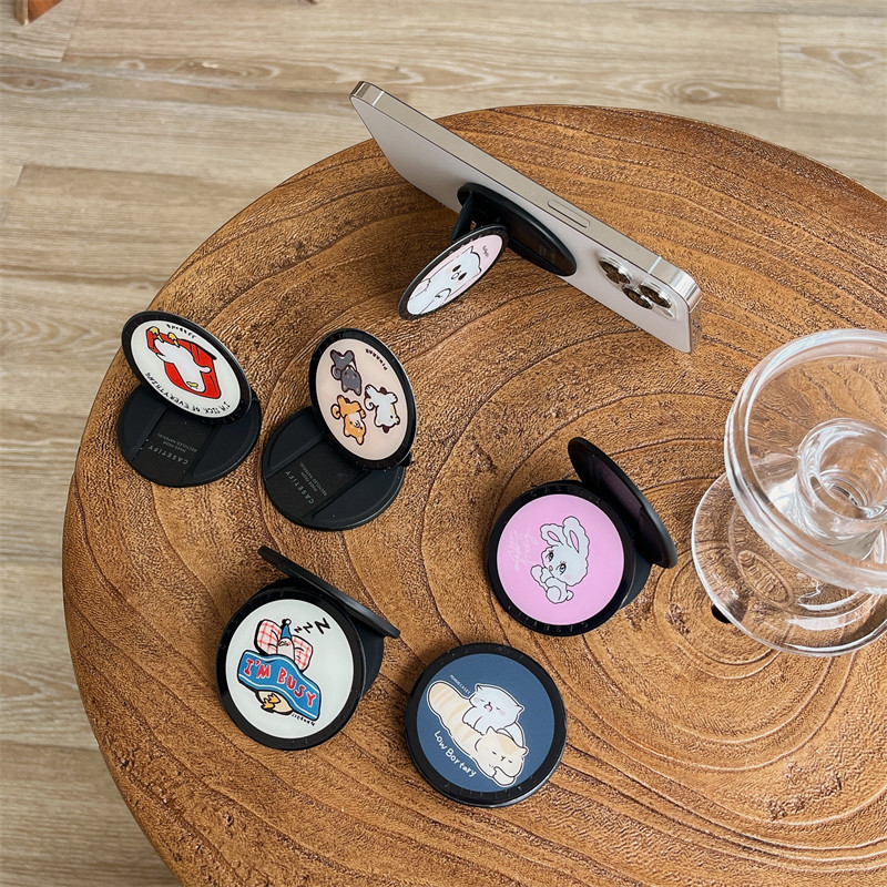 Ssebong Duck & Cat & Fox & Rabbit Snappy Grip Stand SnappyTM Đế kẹp gương Tương thích từ tính