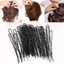 DUSKGLOW - Kẹp Tóc BB Hình Chữ U Màu Đen, 60/240 Chiếc, Thiết Kế Tinh Tế Cho Nữ