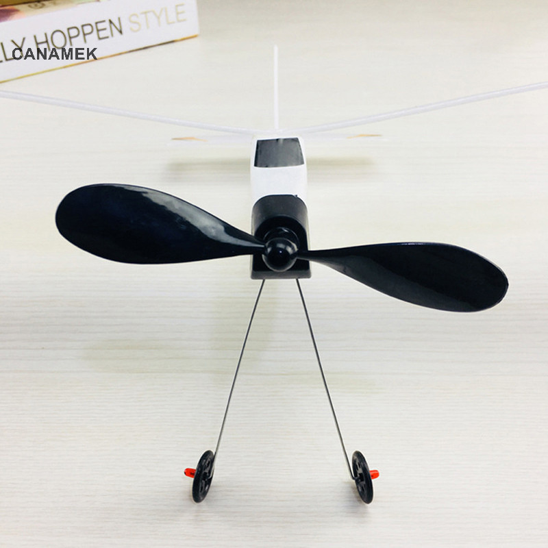Calamek DIY Máy Bay Mô Hình Ném Tay Học Sinh Bay Glider Dây Cao Su Power CSF