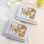 SQ11 Garfield Hoạt Hình Dễ Thương Dây Kéo Ngắn Ví Đựng Thẻ Ví Đựng Tiền Xu Dung Tích Lớn Ba Lần Khe Cắm Thẻ Túi