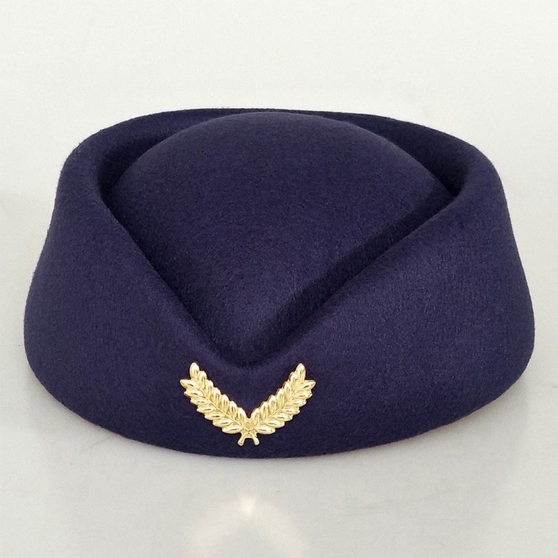 Yoi Nữ Mũ Nồi Mũ Nón Air Hostess Trang Phục Hóa Trang Phụ Kiện Sân Khấu Hiệu Suất