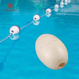 Phao phao HILABEE Hình ô liu cho Dock Đường bơi Đường cảnh báo bơi lội