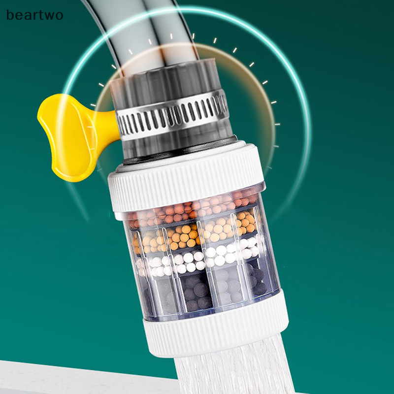 < Beartwo > Máy lọc vòi bếp đa năng 6 lớp Bộ lọc vòi hoa sen Bộ lọc vòi phun đẹp
