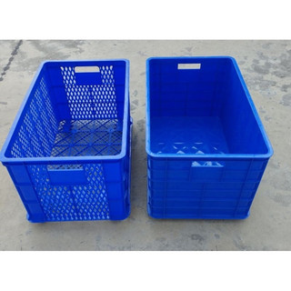 Thùng nhựa đựng đồ  có 5 bánh xe kt 78x50x43 cm bảo quản đồ đạc, giao hàng, trồng rau, nuôi cá