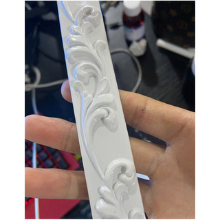 3d PVC Dán Tường Dây Mềm Tự Dính Trần Đế Nền Viền Tường Dòng 3D Miếng Dán Dải Trang Trí