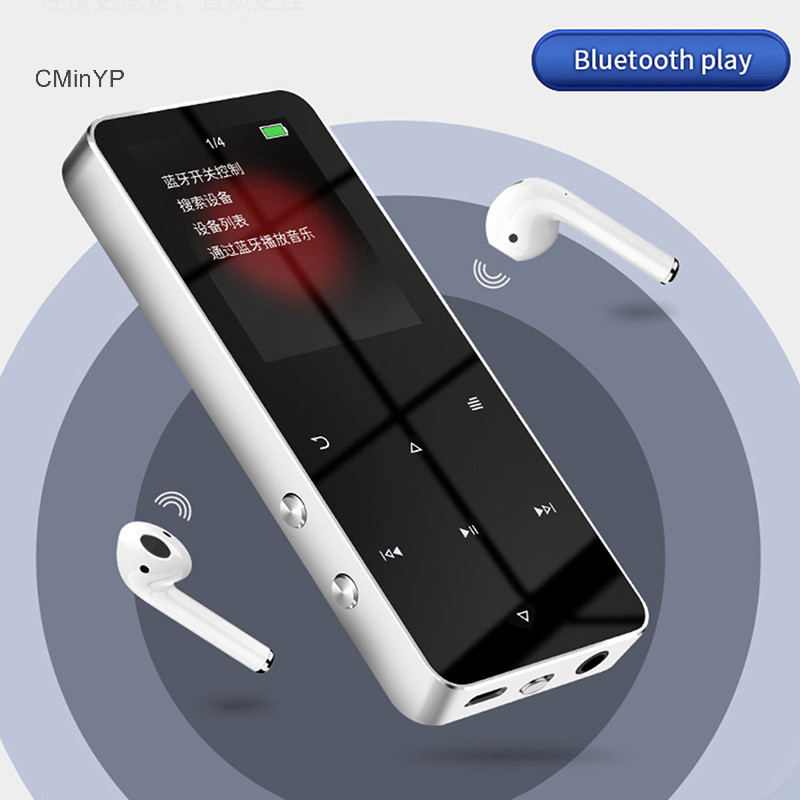 Máy nghe nhạc MP4 CMinYP có loa tích hợp Trình phát Video phím cảm ứng Máy nghe nhạc Hifi kim loại 1,8 Inch Walkman Glory