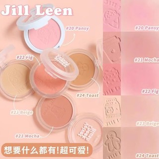 Jilll LEEN Soft Matte Cheek Blush Natural Blusher ❈ ❈ ❈ ❈ ❈ ❈ ❈ ❈ ❈ ❈ Matte Flesh Pink Chống thấm nước Blush Trang điểm mặt Blush