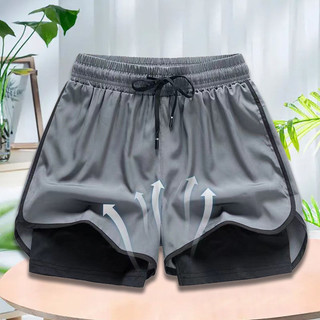[Plus Size] 150KG Nam Hai Lớp Lót Bơi Rời Oversize In Nhanh Khô Boxer Bơi