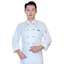 Đồng phục đầu bếp FUHUIOT, Quần áo làm việc đầu bếp dài tay dày, Quần áo nhà bếp màu đen tay ngắn lưới thoáng khí Bộ đồ đầu bếp nam và nữ