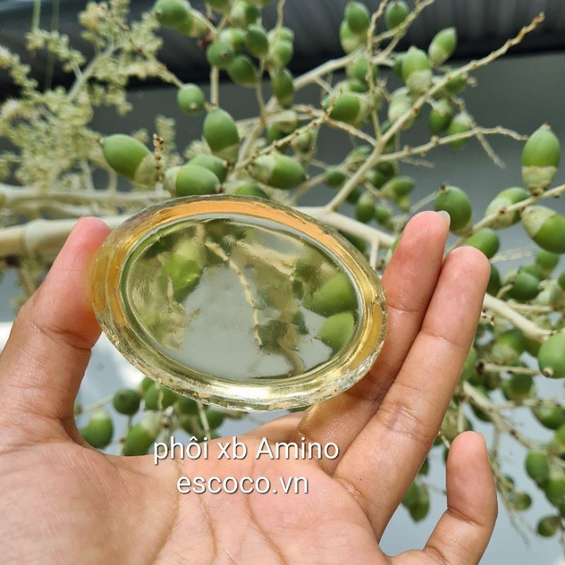 100gr Phôi xà phòng Amino soap trong suốt dưỡng da và tóc thần kỳ - Dùng trực tiếp hoặc làm nguyên liệu xà phòng