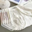 Quần lót lụa băng mùa hè FUJIZOU, Quần lót lụa băng liền mạch in chữ, Quần lót Cotton thời trang Quần lót đơn giản xuyên thấu Quần lót nữ sinh nhật