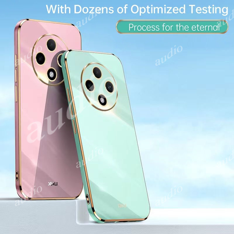 Ốp Điện Sang Trọng Cho OPPO Reno 12F 12Pro 12 F Pro 5G 4G 2024 Ốp Điện Thoại Mạ Sang Trọng Vuông Chống Sốc TPU Mềm Ốp Lưng Cho OPPO Reno12F 5G Bảo Vệ Camera Funda