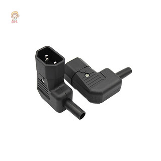 Twe AC Ổ Cắm Điện 90 Độ Bên El 10A Pin Loại Cắm Ổ Cắm Nam Nữ Mông Khớp Không Hàn Ba Lỗ Mông Khớp VN