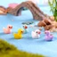 Hoạt Hình Sáng Tạo Vịt Vàng Nhỏ Rêu Micro Phong Cảnh Làm Vườn Trang Trí Phong Cảnh Thủy Sinh Trang Trí Tự Làm Thịt Trang Trí Nhựa Thủ Công