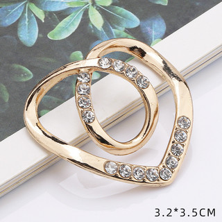 Khóa thắt nút kim loại góc ngọc trai, kim cương, thắt lưng áo thun phong cách Chanel, khăn quàng cổ, kiểu Nhật