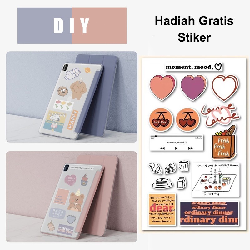 Vỏ Redmi Pad Pro 12.1 inch 2024 Flip Smart Case Vỏ thông minh từ tính có khe cắm Bút tự động Đánh thức cho POCO Pad 12,1 inch Vỏ mềm trong suốt