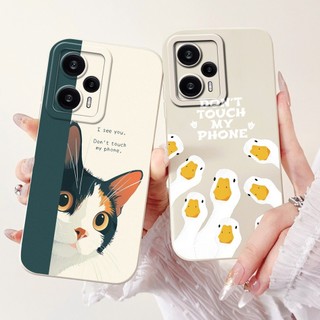 Dành Cho Xiaomi Redmi Note 12 Turbo Ốp Lưng Gấu Trúc Dễ Thương Thỏ Silicon Mềm Kẹo TPU Chống Sốc Cho Xiomi Redmi Note 12 Turbo Capa