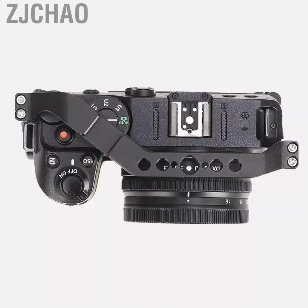 Zjchao Z30 Camera lồng ALUMINUM ALLOY VIDE VIDE RIG với ARCA PORT 3/8 Định vị 1/4 Chủ đề và Bộ ổn định thiết kế giày lạnh cho DSLR cho DSLR