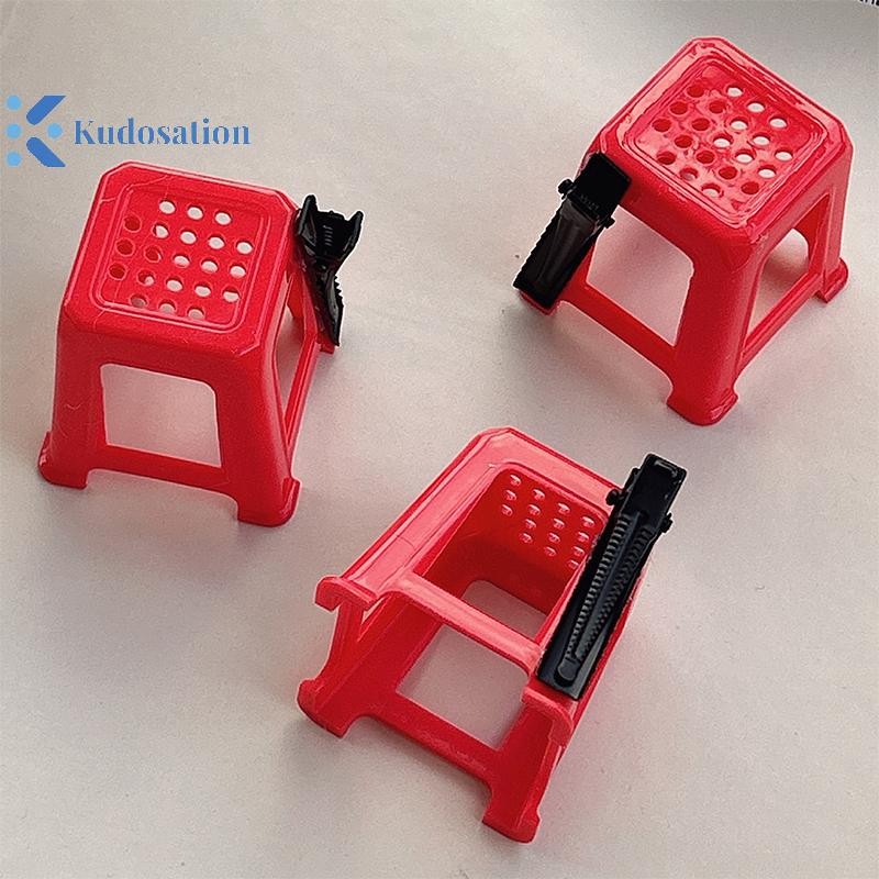 Kudosation Mô Phỏng Vui Nhộn Độc Đáo Ghế Kẹp Tóc Ngộ nghĩnh Kẹp Tóc Phụ Kiện Tóc