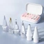 CATMALLER88 Đầu cảm ứng bút, chống xước, chống sốc, thay thế, hộp đựng lót PP, đa năng cho Apple Pencil