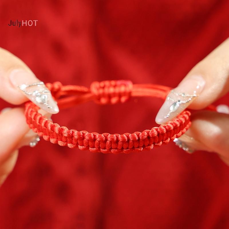 Vòng tay dây màu đỏ Julyhot 1 Bảo vệ may mắn Thành công Trang trí trang sức quyến rũ. Giao dịch lớn