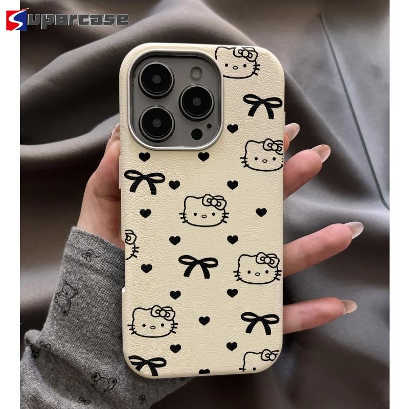 Ốp Điện Thoại Nơ Mèo Kitty Dễ Thương Cho Honor 400 Pro Lite 400 Smart X9C X8C X7D X6C 5G 4G Vỏ Da Thời Trang Ốp Lưng Mềm Chống Sốc