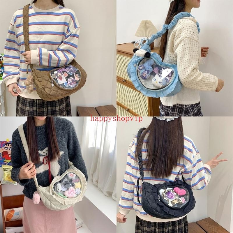 Hsv Dây Rút Túi Đeo Ngang Đáng Yêu Itabag Phong Cách Nhật Bản Túi Đeo Vai Túi Messenger Thời Trang Túi Hẹn Hò Cho Pin Màn Hình