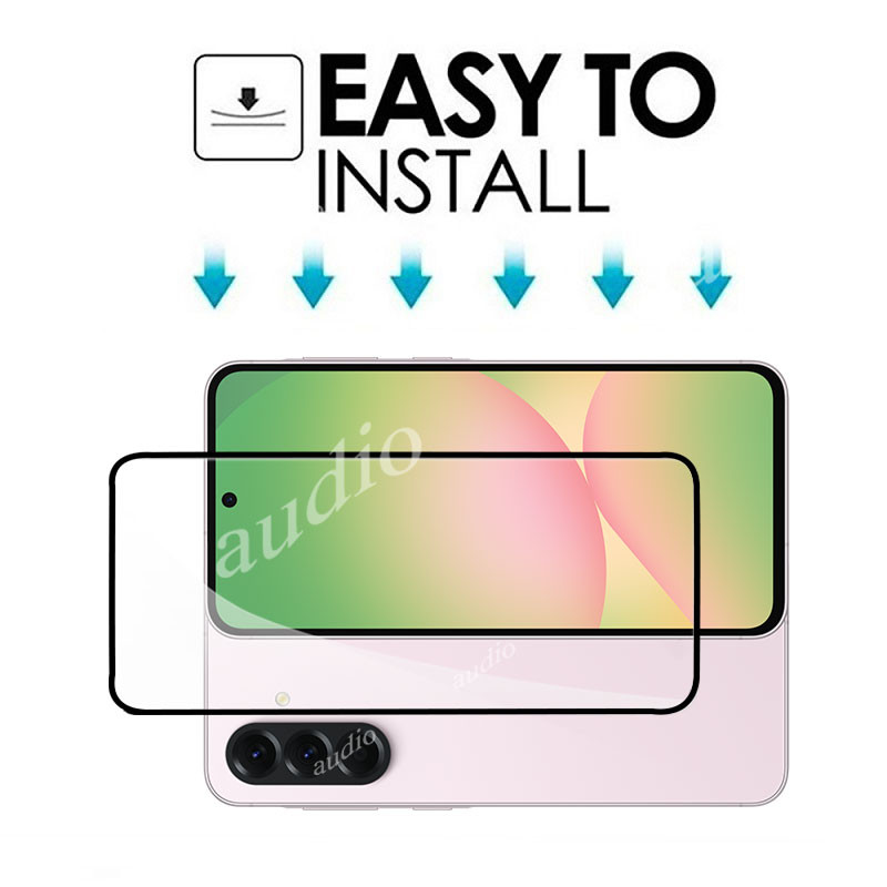 Dành Cho Samsung A56 5G 2in1 Kính Cường Lực Cho Samsung Galaxy A56 GalaxyA56 5G 2025 Bảo Vệ Màn Hình Mềm HD Camera Ống Kính Phim Cho SamsungA56 5G Bảo Vệ Màn Hình Phim Điện Thoại