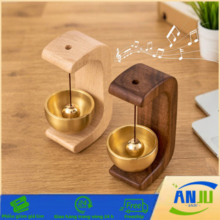 Chuông Gió Bằng Gỗ Đồng Vintage Chuông Gió Bằng Gỗ Trang Trí Cửa Hàng Nhà Cửa Tạo Không Gian Dễ Chịu