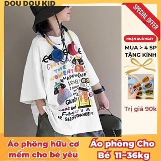 [MUA THEO CHIỀU CAO] AP35 Áo Phông Cho Bé 11-36kg,Chất Cotton Hữu Cơ Mát Lịm Chính Phẩm