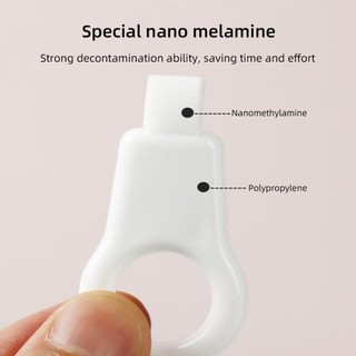 Okcatzone Làm Sạch Răng Bọt Biển Lau Trắng Răng Loại Bỏ Tartar Micron Sợi Xốp Lau Chăm Sóc Nhẹ Nhàng Dụng Cụ Vệ Sinh Nha Khoa J8X9