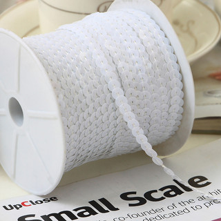 Phụ Kiện Quần Áo Handmade Tự Làm Phụ Kiện Quần Áo Giày Phụ Kiện Túi Vật Liệu Trang Trí Kết Nối 6 Mm Kim Sa Lấp Lánh Với Một Mét