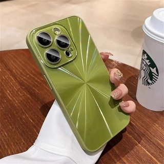 Ốp Điện Thoại Họa Tiết Laser Sang Trọng Cho iPhone 16 13 12 11 15 Pro Max Ốp Lưng Chống Sốc