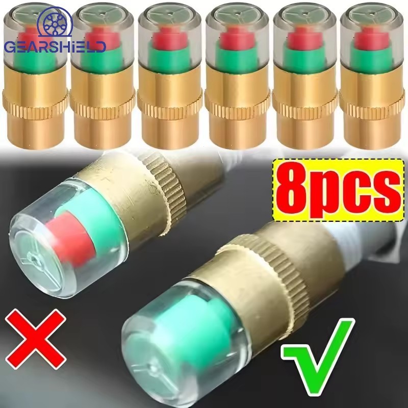 Cảm biến màn hình áp suất lốp ô tô Mũ cảnh báo không khí lốp