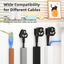 NOTE1 Hộp Che Khuyết Điểm, Vỏ Dây Tường PVC Hai Lớp, Chất Lượng Cao Tự Dính Đa Năng Quản Lý Cáp 100cm Kênh Bo Mạch Chủ Trần