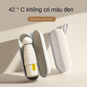 Ô Nhỏ Ô Gấp 50% Tắt Ô Mưa Hoặc Mưa Viên Chức Năng Kép Ô Chống Nắng Tấm Che Nắng U