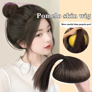 Bộ tóc giả da bưởi Premium Crest cao cấp đuôi ngựa Panfa Artifact Phụ kiện dụng cụ tạo kiểu tóc mềm mại và mềm mại [làm đẹp]