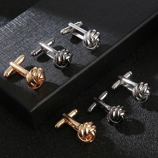 Khuy măng séc hợp kim NCE màu đen và vàng bạc - Phong cách thời trang cho nam giới